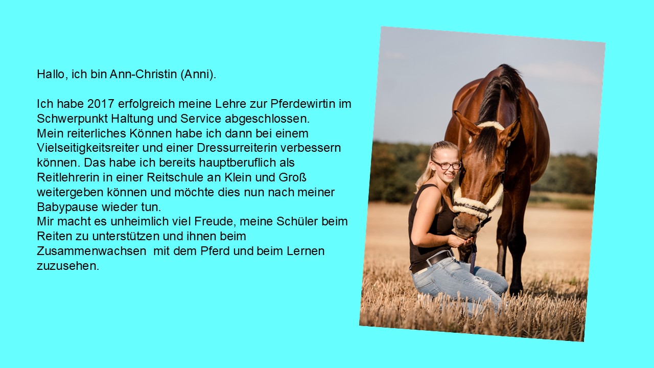 Vorstellung Ann Christin